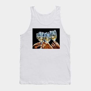 WHITE WINE CHEERS Tank Top